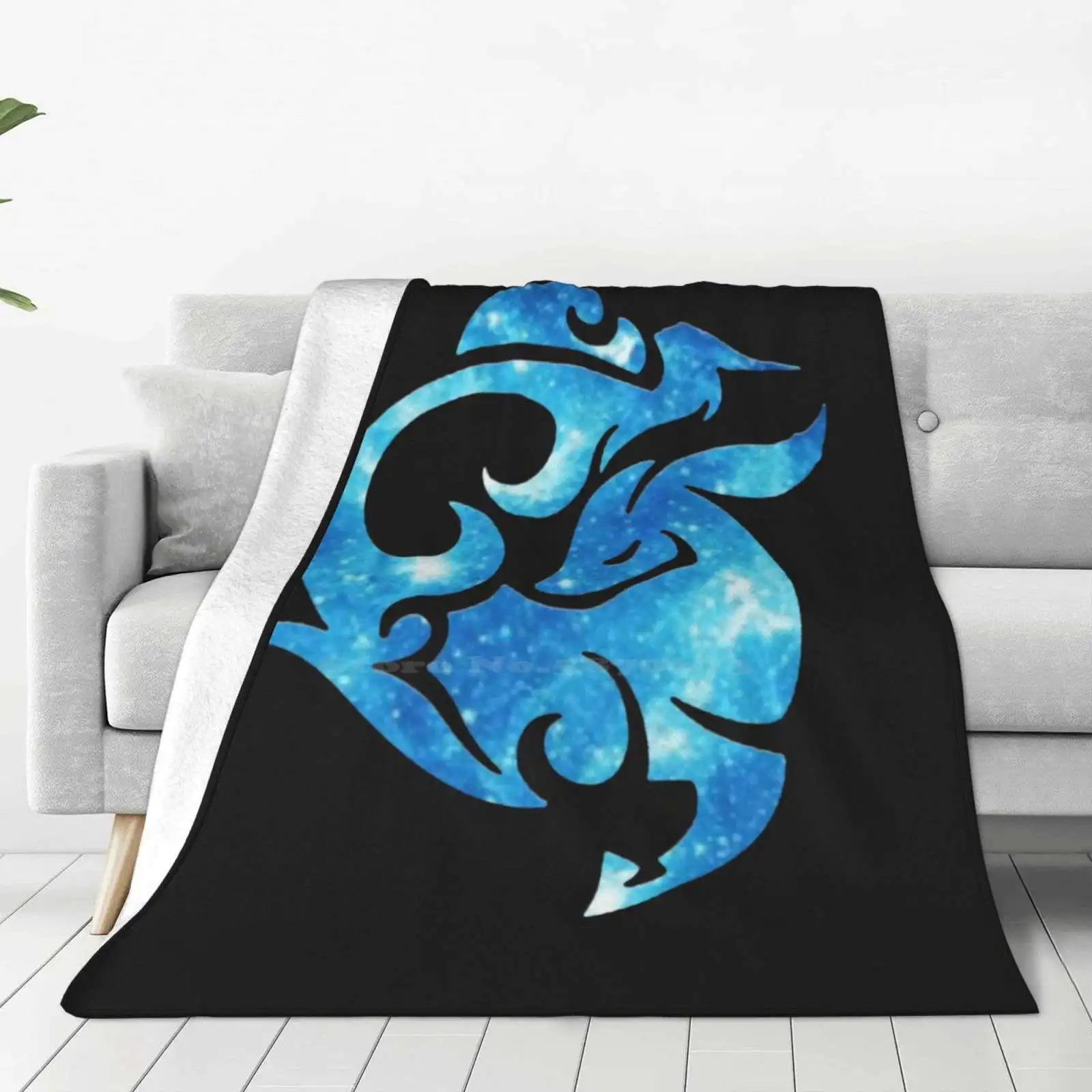 Ganyu Constellation-Genshin Impact Trend Style Funny Fashion Soft Throw Blanket Ganyu Genshin Impact Ganyu Constellation