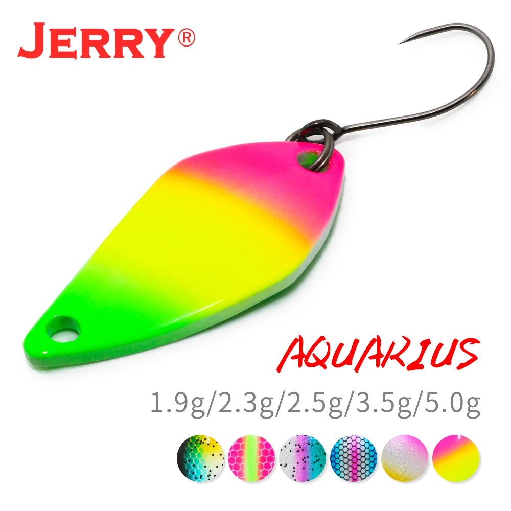 Jerry Aquarius Cucharilla Trout – 2,5g a 5g, doble cara - imagen 3