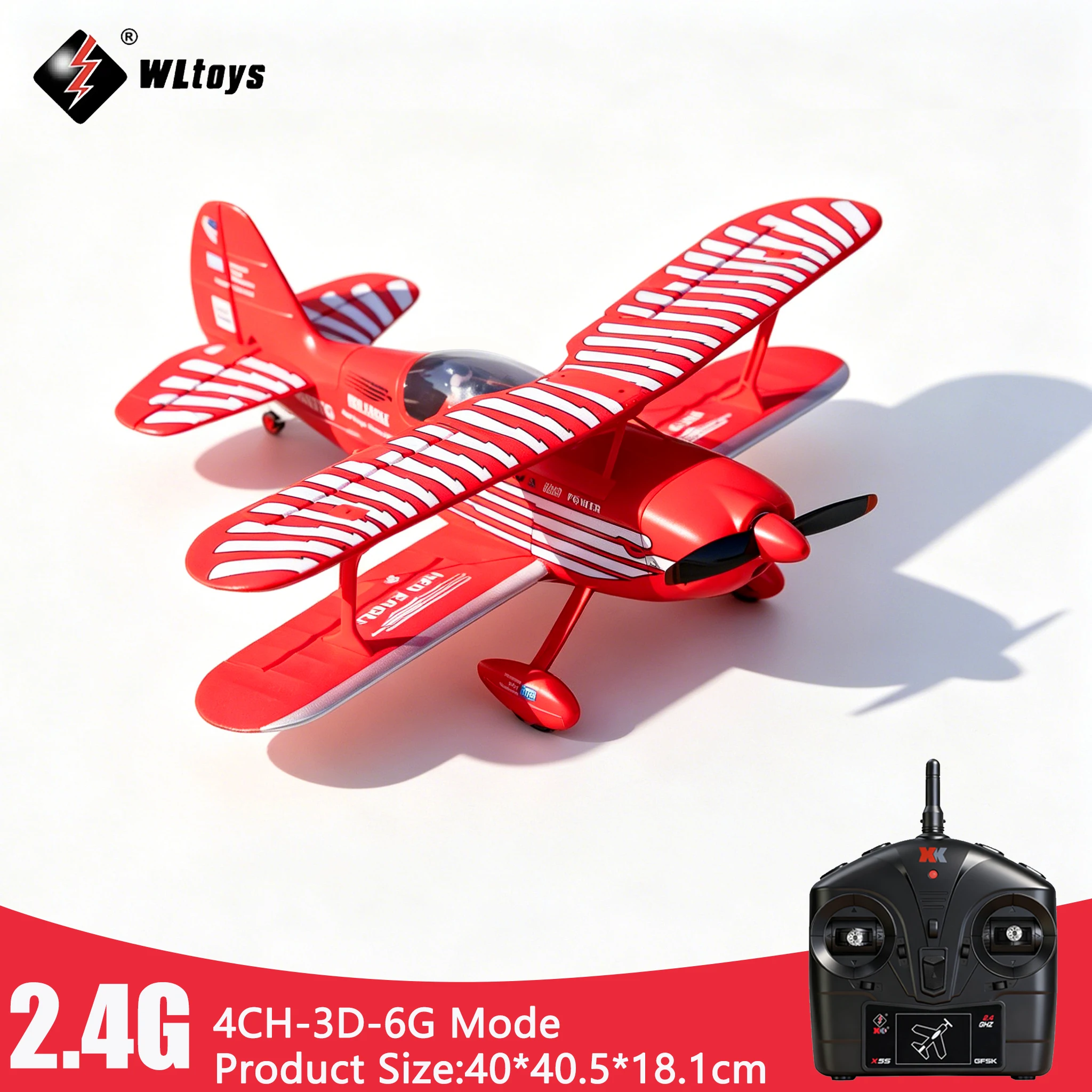 

Радиоуправляемый самолет WLtoys A310 с двумя крыльями, гироскопом, режимами 3D/6G, легким выполнением трюков, 2.4G, модель на радиоуправлении, игрушка