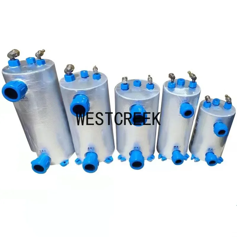 

WESTCREEK 2HP Titanium Tube Evaporator, Seafood Aquaculture Chiller Evaporator, Titanium Cannon Heat Exchanger.