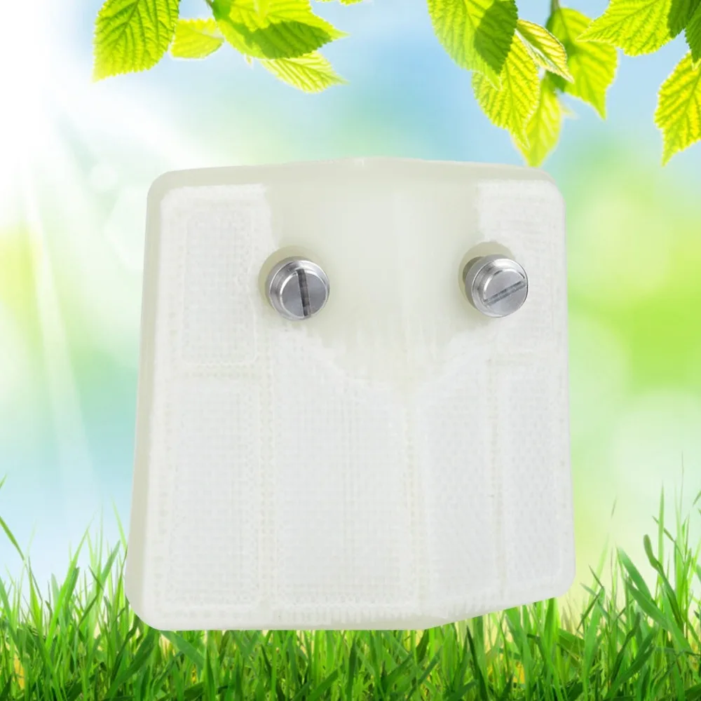 

3PCS White Air Filter Kit Plastic Easy to Install Chainsaw Air Filter Compact Curved Edge for Husqvarna 61 181 266 281 288