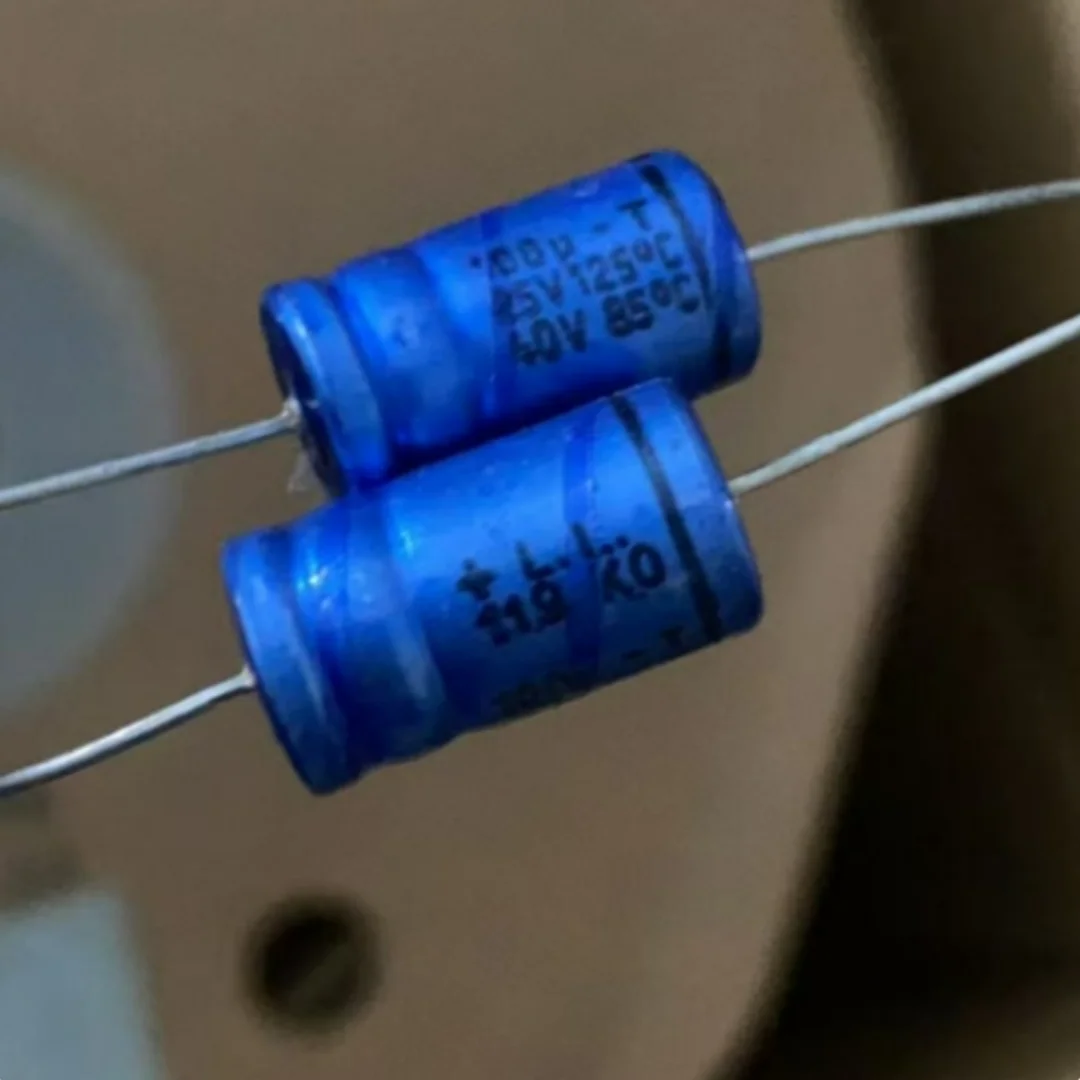 

100UF 40V imported VISHAY electrolytic capacitor, 40V100UF 119, audiophile-grade, axial