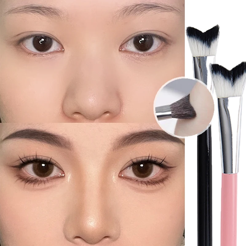 New Nose Shadow Brush Angled Contour Makeup Brushes Eye Nose Silhouette Eyeshadow Cosmetic Jaw Line Contouring Brush Hot Sale