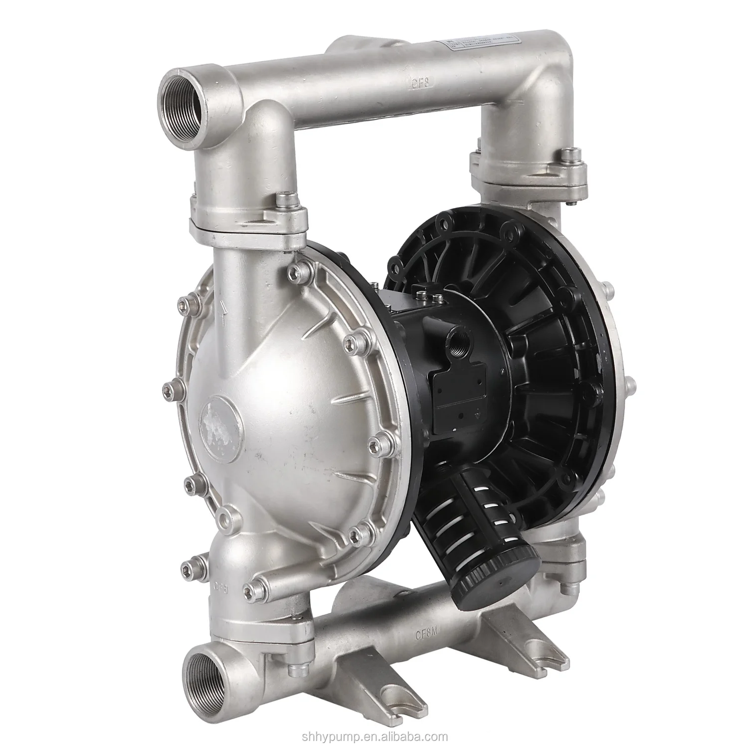 HY25-SS 1" Inch Anti-Solvent Air Operated Diaphragm Pump With Ptfe Diaphragm