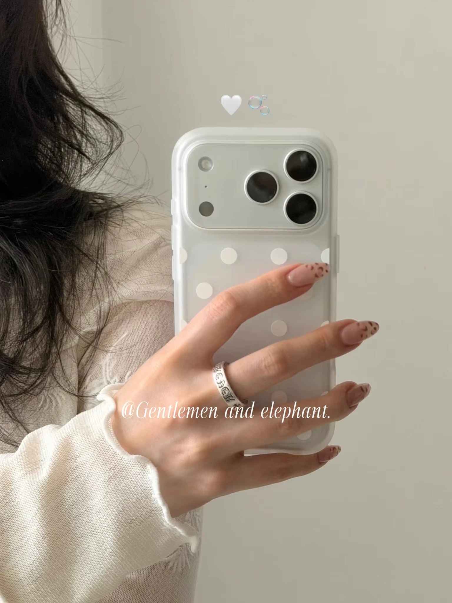Simpele Engel Witte Stippen Tr - Phone Cases Polka Dot recensie en prijs