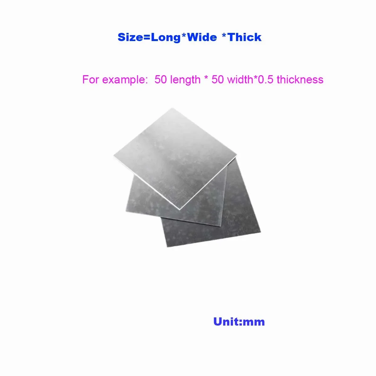 Q235 A3 Galvanized Square Steel Plate White Iron Sheet Custom Zero Cut for Mechanical Gaskets Hardware DIY Processing