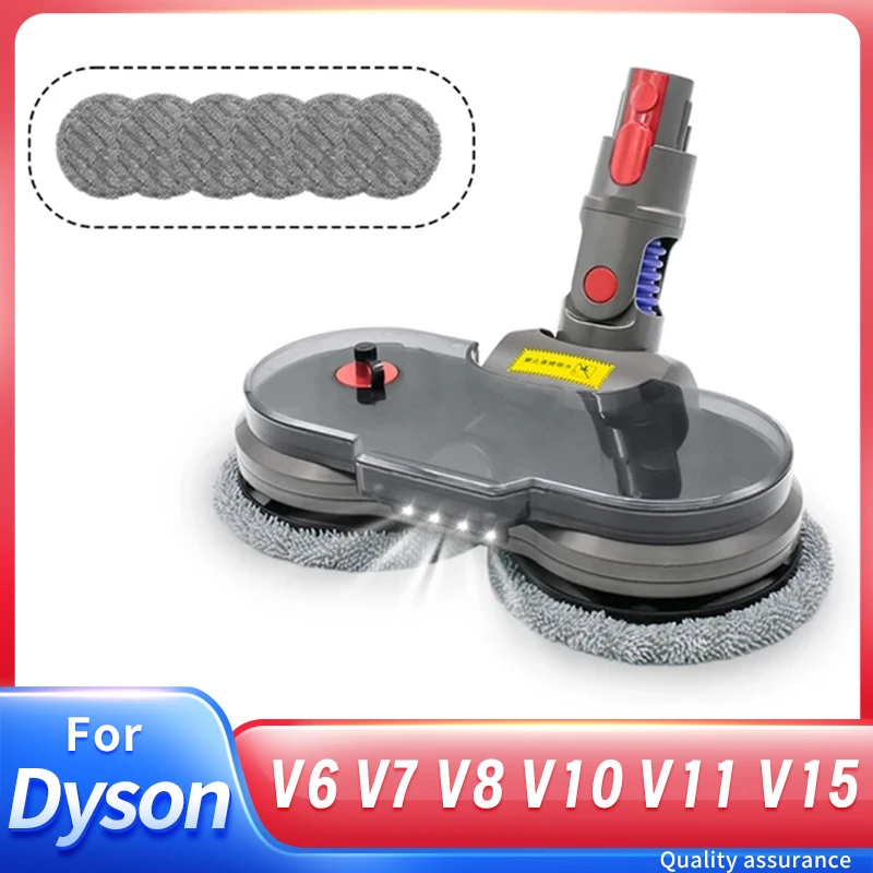 For Dyson V6 V7 V8 V10 V11 V15 Vacuum Cleaner Mop Attachment With Removable Water Tank Electric Wet Dry Mopping Head