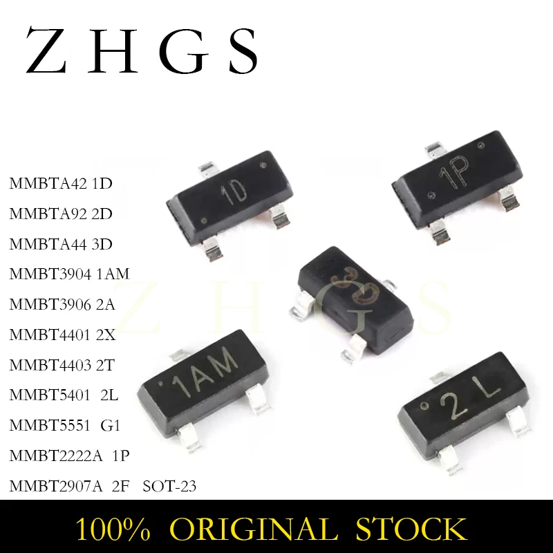 100Pcs Mmbt2222A Mm…