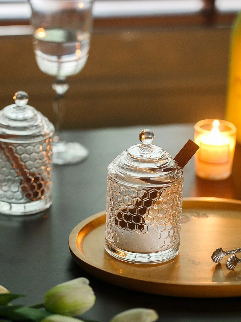 Vintage Glass Spice…