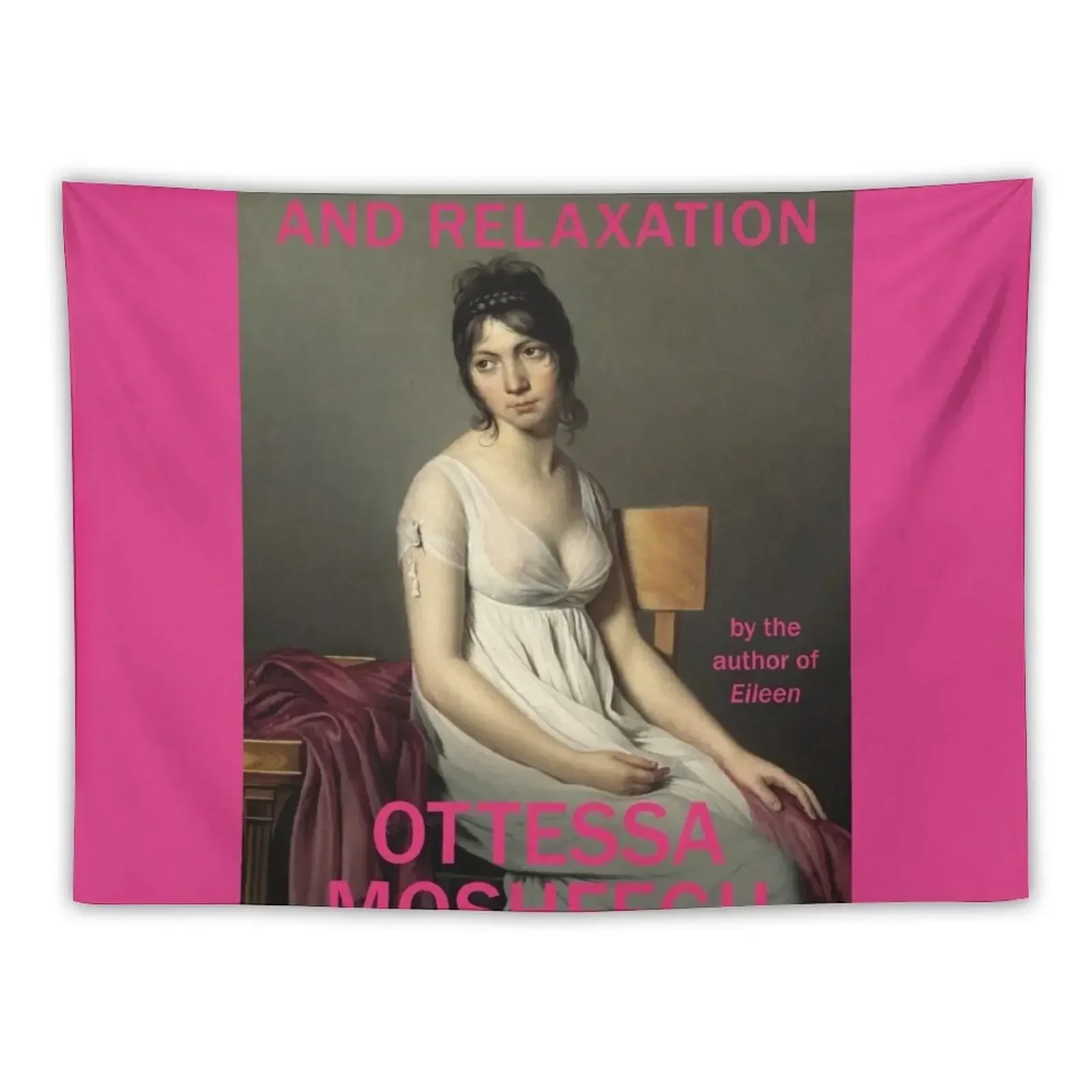 My Year Of Rest And Relaxation by Ottessa Moshfegh Tapestry Aesthetic Room Decor Korean Room Aesthetic Decor Tapestry