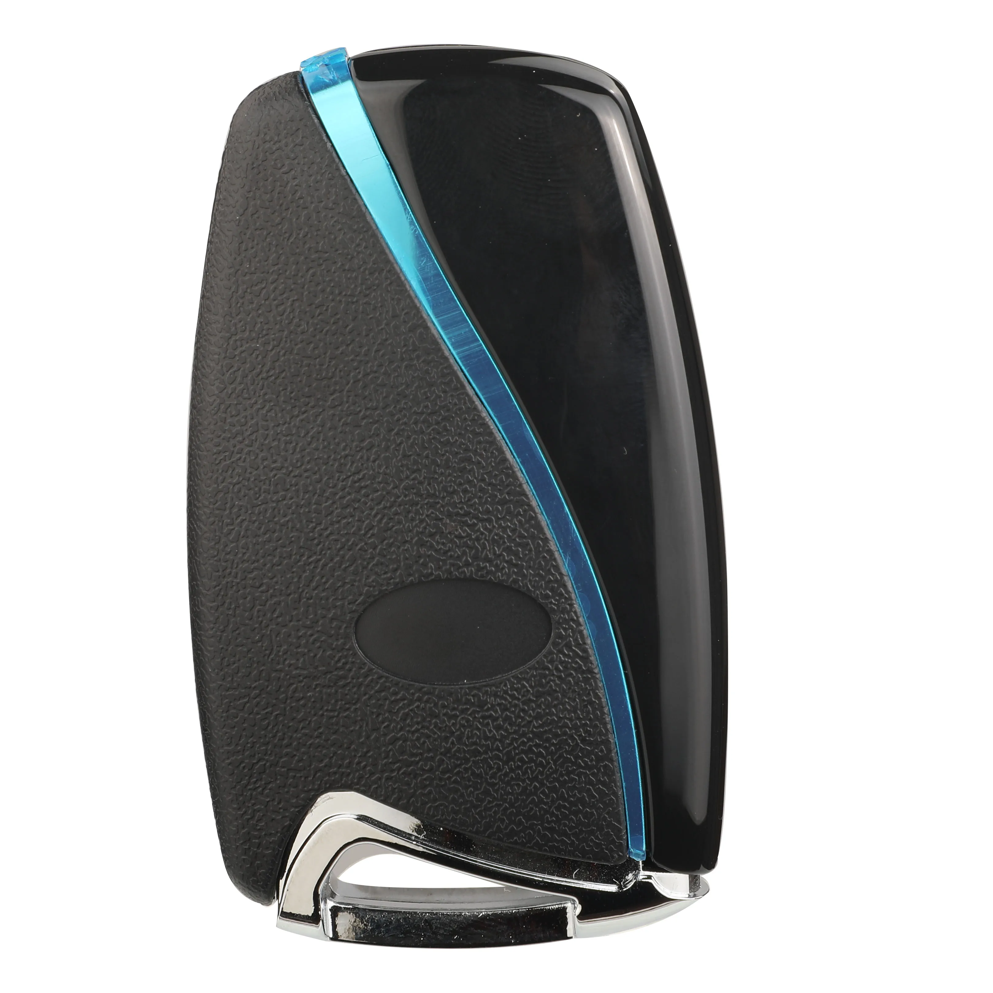 Jingyuqin 현대 제네시스 산타페 에쿠스 아제라용 스마트 키 케이스, 원격 제어 키 쉘, 스마트 포브, 고품질, 3 버튼, 4 버튼