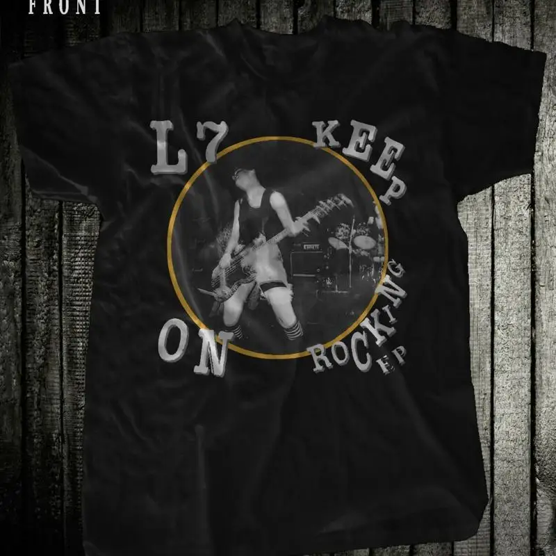 

Футболка L7 Band Keep On Rocking EP для ваших близких, размер S 4XL CG299
