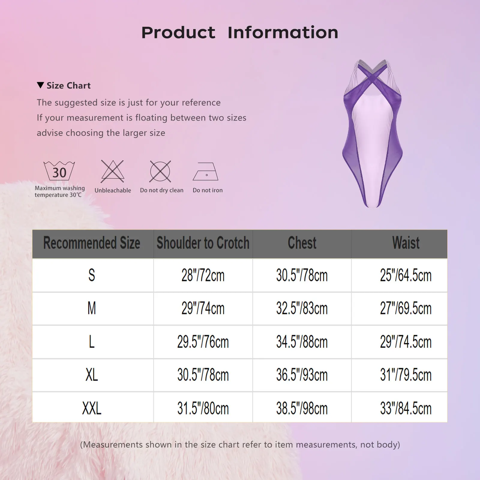 Dameslingerie Glanzend turnpakje uit één stuk bodysuit badpak pure mesh badmode zwempak voor zwembad strandfeest