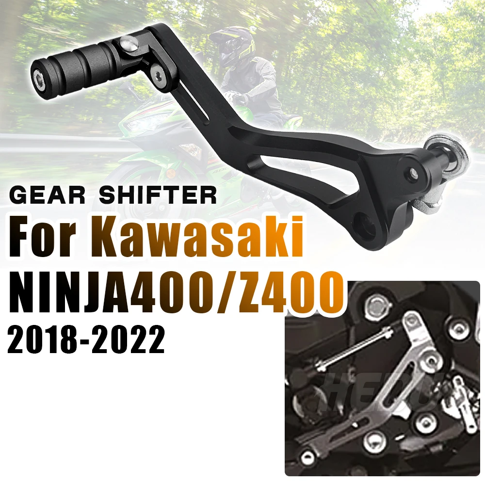 

Fit For NINJA400 Ninja 400 Z400 2018-2020 2021 2022 CNC Aluminum Adjustable Folding Gear Shifter Shift Pedal Lever Motorcycle