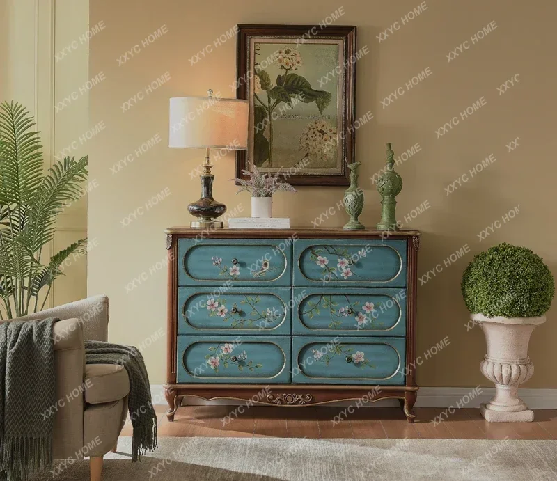 Luxury Locker Cabinet Modern Craft Drawer File Cabinet For Livingroom