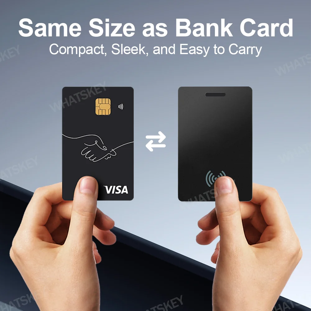 Draadloos opladen Ultradunne slimme anti-verloren traceable auto's Tracker-kaartapparaat GPS-locator voor Google Android Vind mijn apparaat