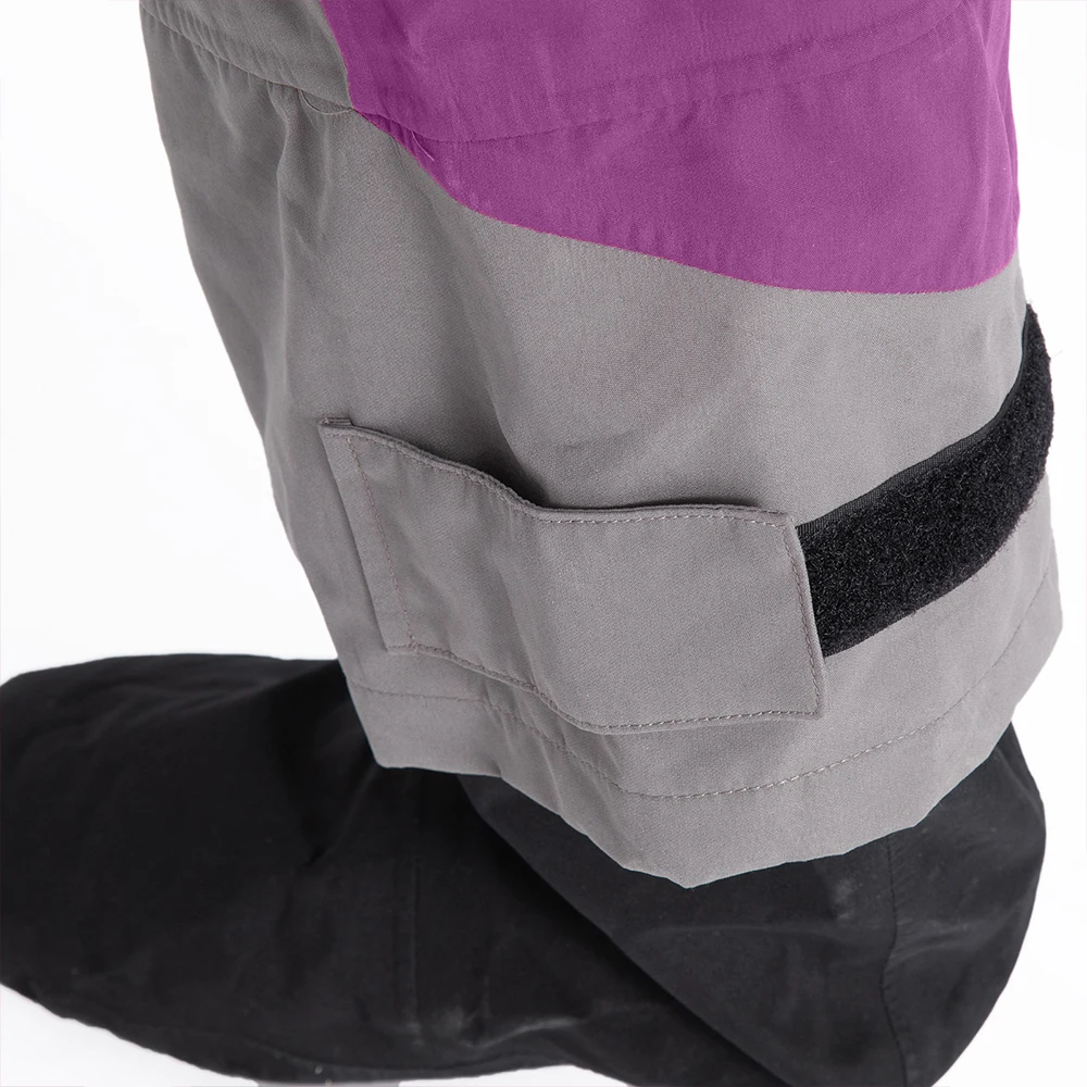 Женский сухой костюм для каяка с латексным уплотнением, сухой костюм для гребли, водонепроницаемый, дышащий, 100% водонепроницаемый