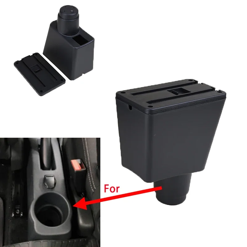 For Renault Logan 2 Armrest For Renault Sandero 2 Car Armrest box Interior special Retrofit parts Accessories Center Storage box