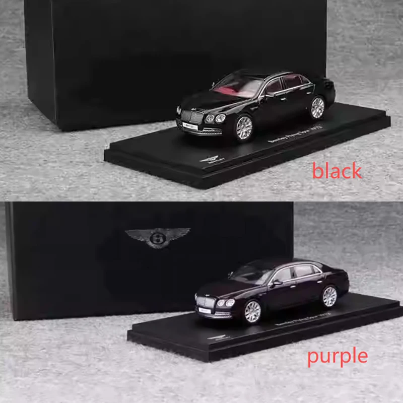 Avere fiamme Scala 1:43 Volare Sperone W12 Emulazione in lega Auto Delicatezza Modello Giocattolo statico Regalo Display-Paint Flauti