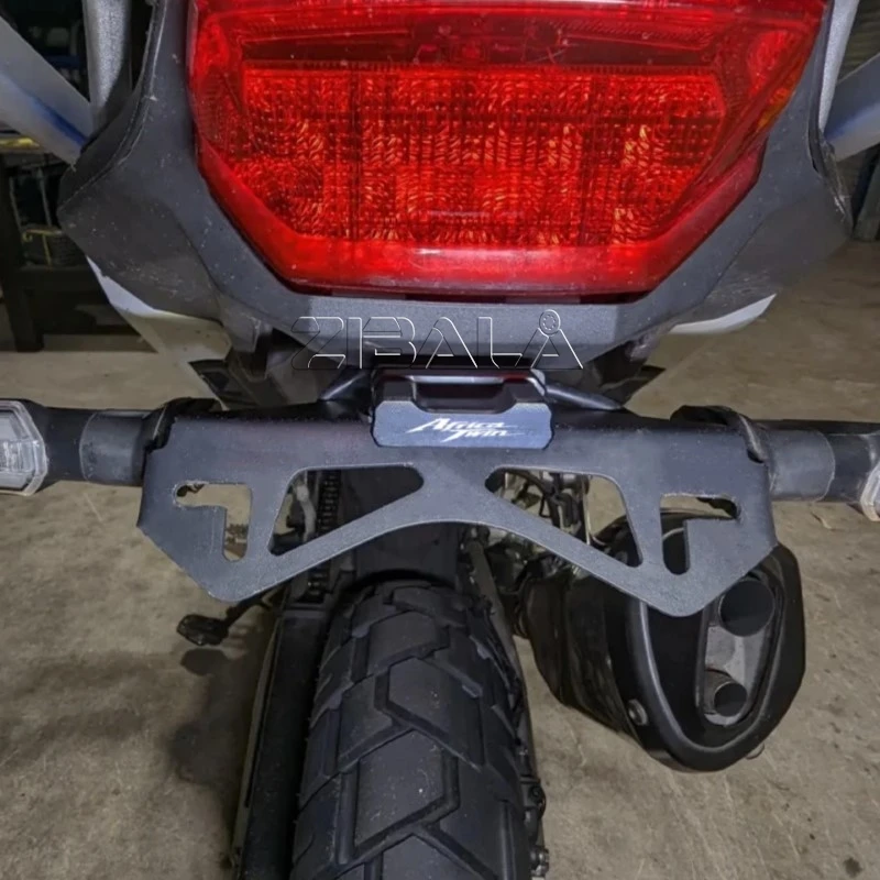 

For Honda CRF1100L Africa Twin/ Adventure Sports 2020 2021 2022 2023 2024 2025 Motorcycle LED Light License Plate Bracket Holder