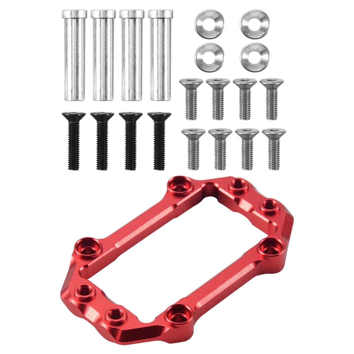 Metal Steering Servo Mount Set for ARRMA 1/8 KRATON 6S Outcast Senton Talion Typhon BLX RC Car Upgrade Parts,1