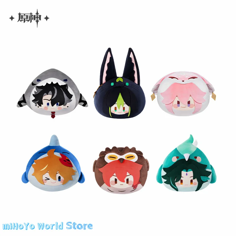 

Teyvat Zoo MiHoYo Genshin Impact Accessory Original Xiao Tartaglia Diluc Doujin Official Soft Bedding Pendant Birthday Gifts