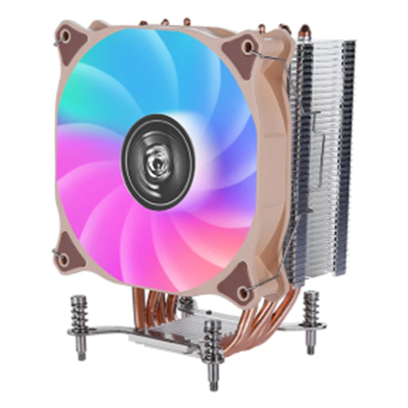 Koelventilator Cpu Koeler 120Mm 4 Heat Pipe Toren Processor 3pin/4pin Universele Intel X 79X99X299 2099 2011 Moederbord