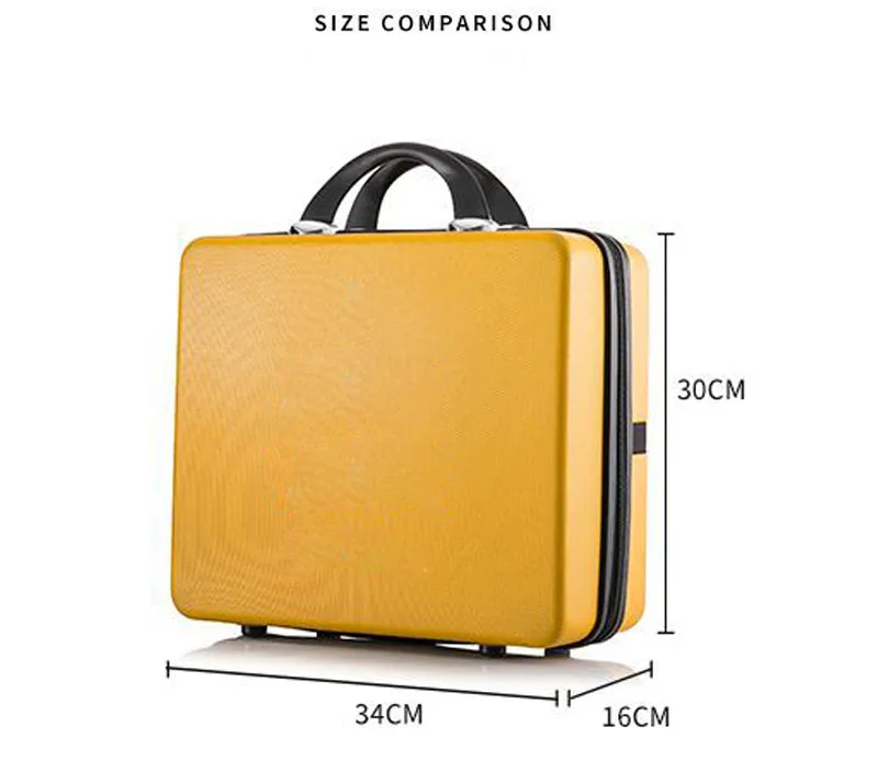 2024 New travel suitcase with handbag unisex ins super fashion rolling luggage 13 inch boarding valise popular bag