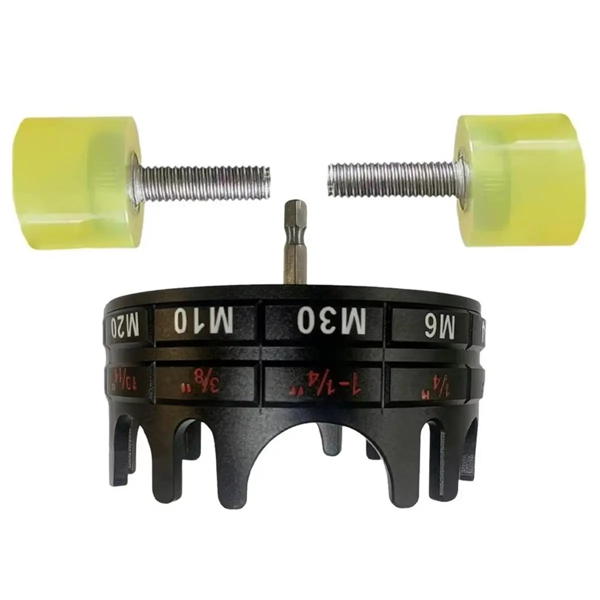 A58Z Suitable for Multi Size Nut Zipper Drill Attachment 3D Electric Drill Nut Drill Bit Socket Wrench Tool