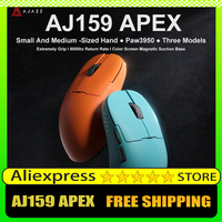 AJAZZ AJ159 APEX Gamer Mouse Wireless Tri-mode PAW3950 2.4GHz 26000dpi 56g Lightweight Gaming Mouse PC Accessories Gamer Gifts
