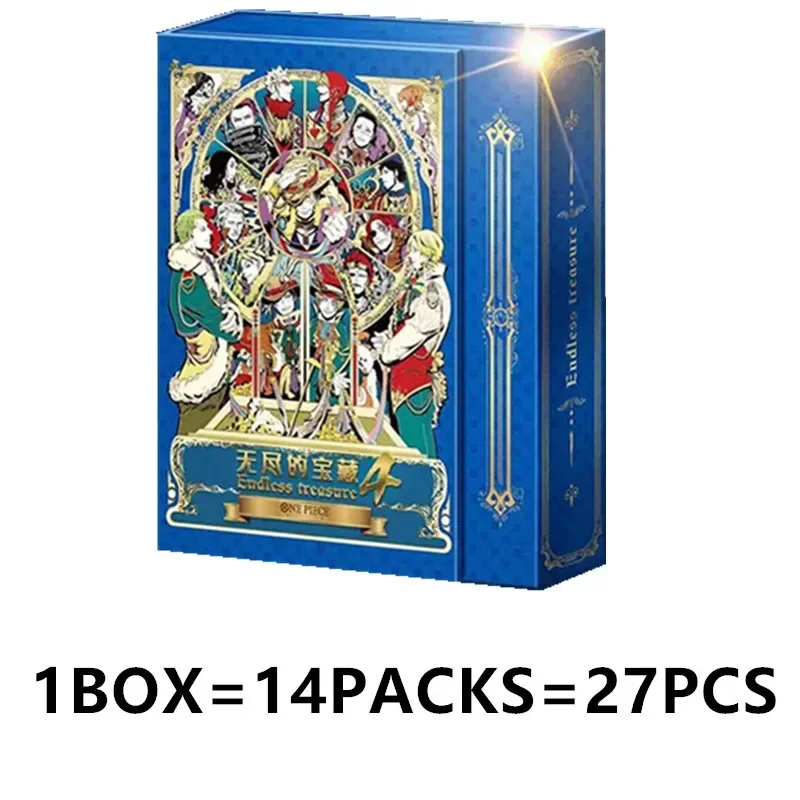 One Piece Collection Cards Anime Trading Game Luffy Sanji Nami TCG Booster Box Game Cards