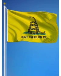 60x90cm 90x150 Gadsden Flag Banner Tapestry