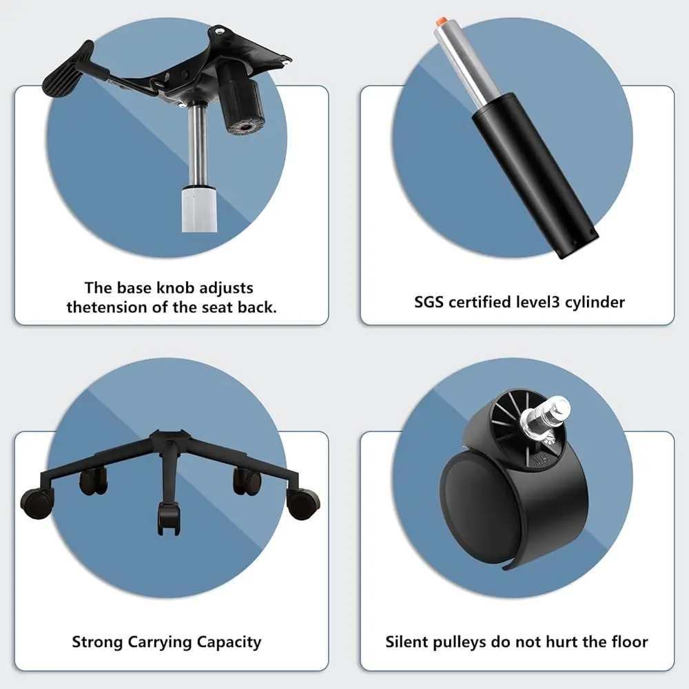 Mesh Office Chair High Ba Ergonomic Desk Chair With Lumbar Support And Flip Up Armrest Adjustable Headrest For Bla Home Office