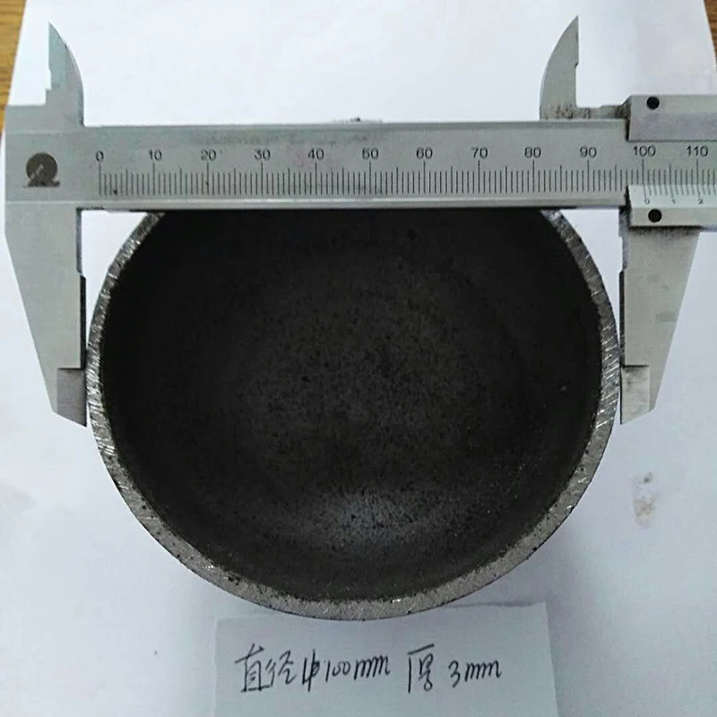 Imagem -05 - Ferro Semi Esférico Corrimão Coluna Vedação Tampão Decorativo Diâmetro 90 100 mm de Aço Carbono Soldado Oco Ferro Hemisfério