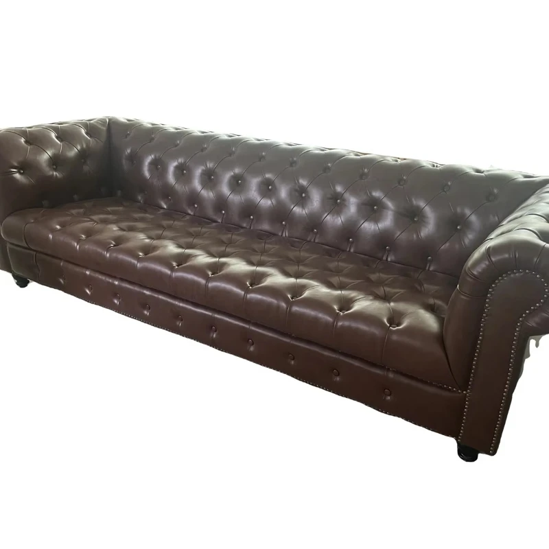 

Cowhide sofa living room sofa leather sofa
