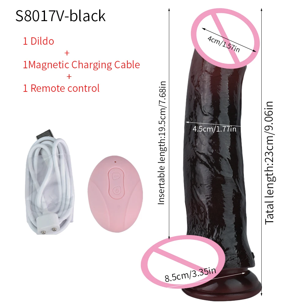 Sxxy vibrador realista de silicone, vibrador telescópico, prepúcio, sensação de pele, pênis, controle sem fio, brinquedos sexuais anais vibratórios para mulheres