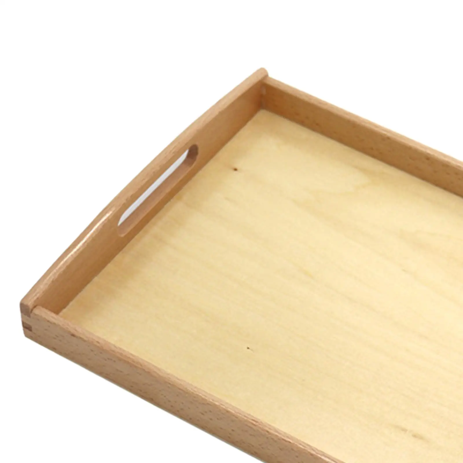 Wooden Serving Tray for Crafts and Decor - Versatile and Sturdy