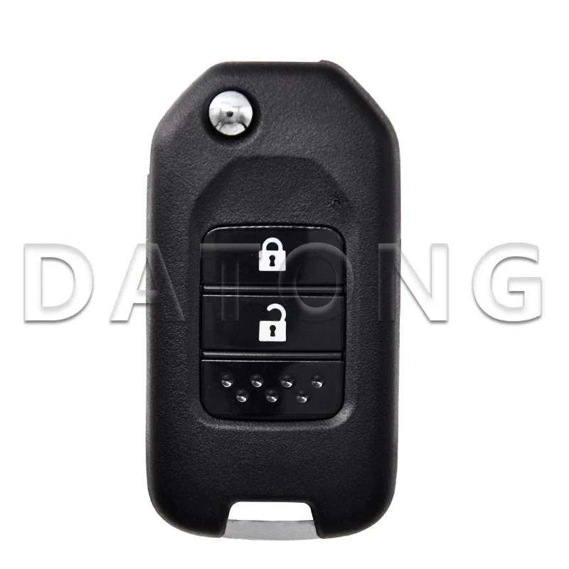 Datong World Car Remote Key Shell Case For Honda Civic City Accord CR-V HR-V Jazz Vezel FR-V Replacement Flip  Housing Cover