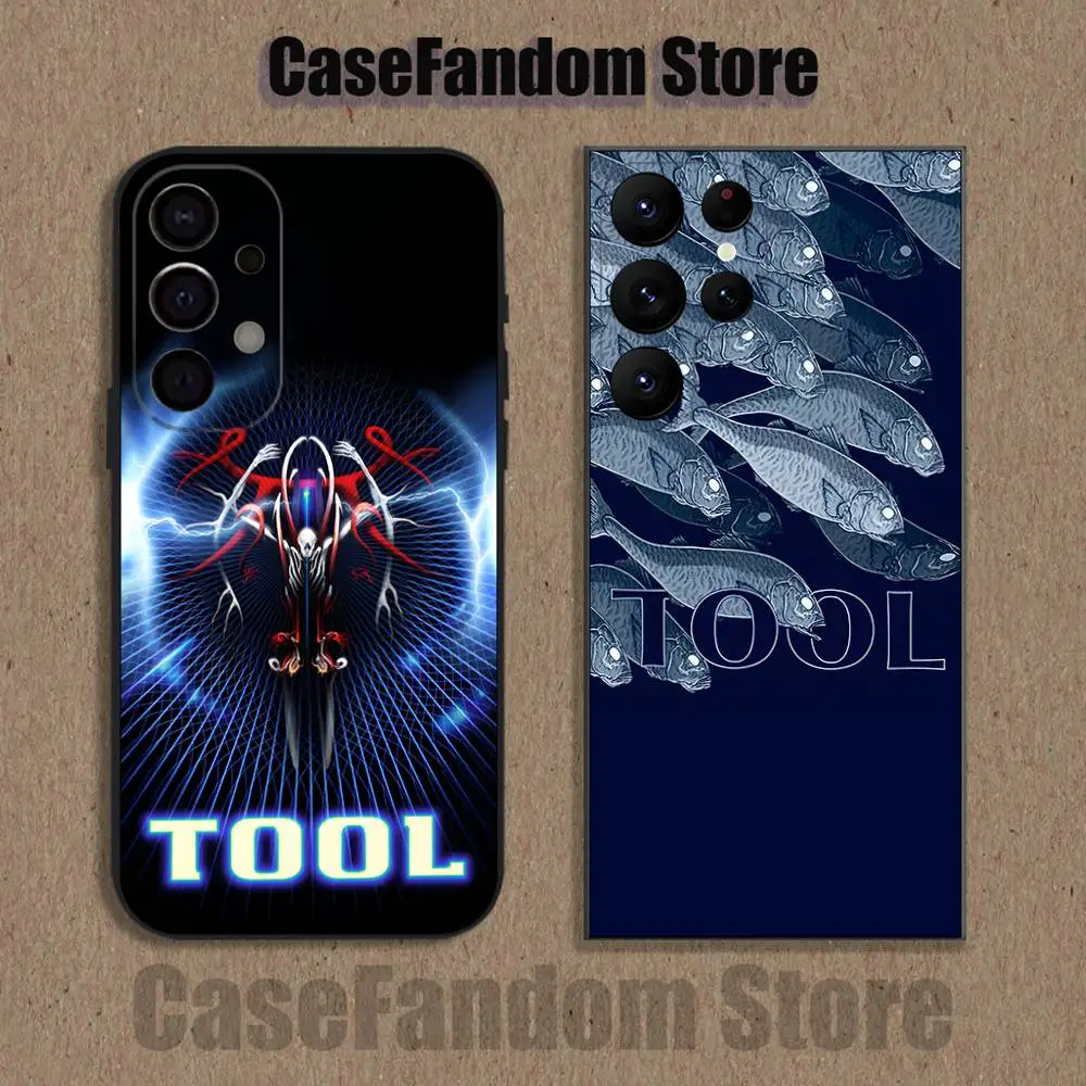 

Music T-Tool-l Band Rock For Samsung S26,S25,S24,S21,S22,S23,S30,Ultra,S20,Plus,Fe,Lite,5G Black Cover Phone Case