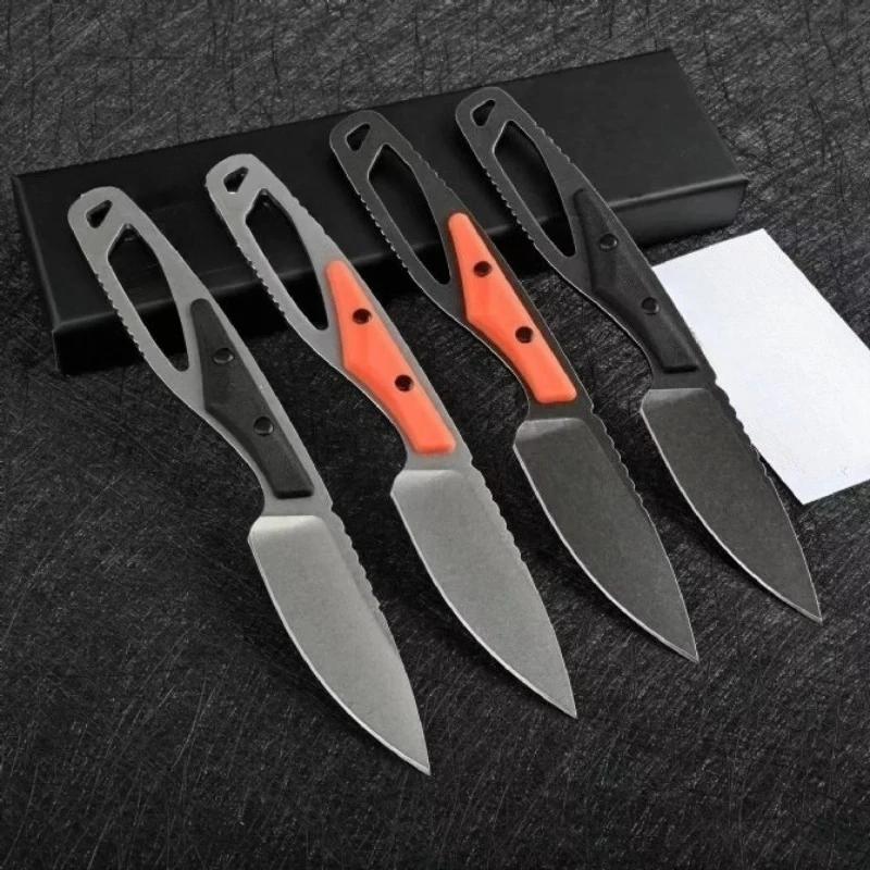 

Портативные уличные многофункциональные режущие инструменты 635 Hunter, прямой нож для треккинга, скалолазания, тактические ножи для выживания из стали 440C, нож EDC