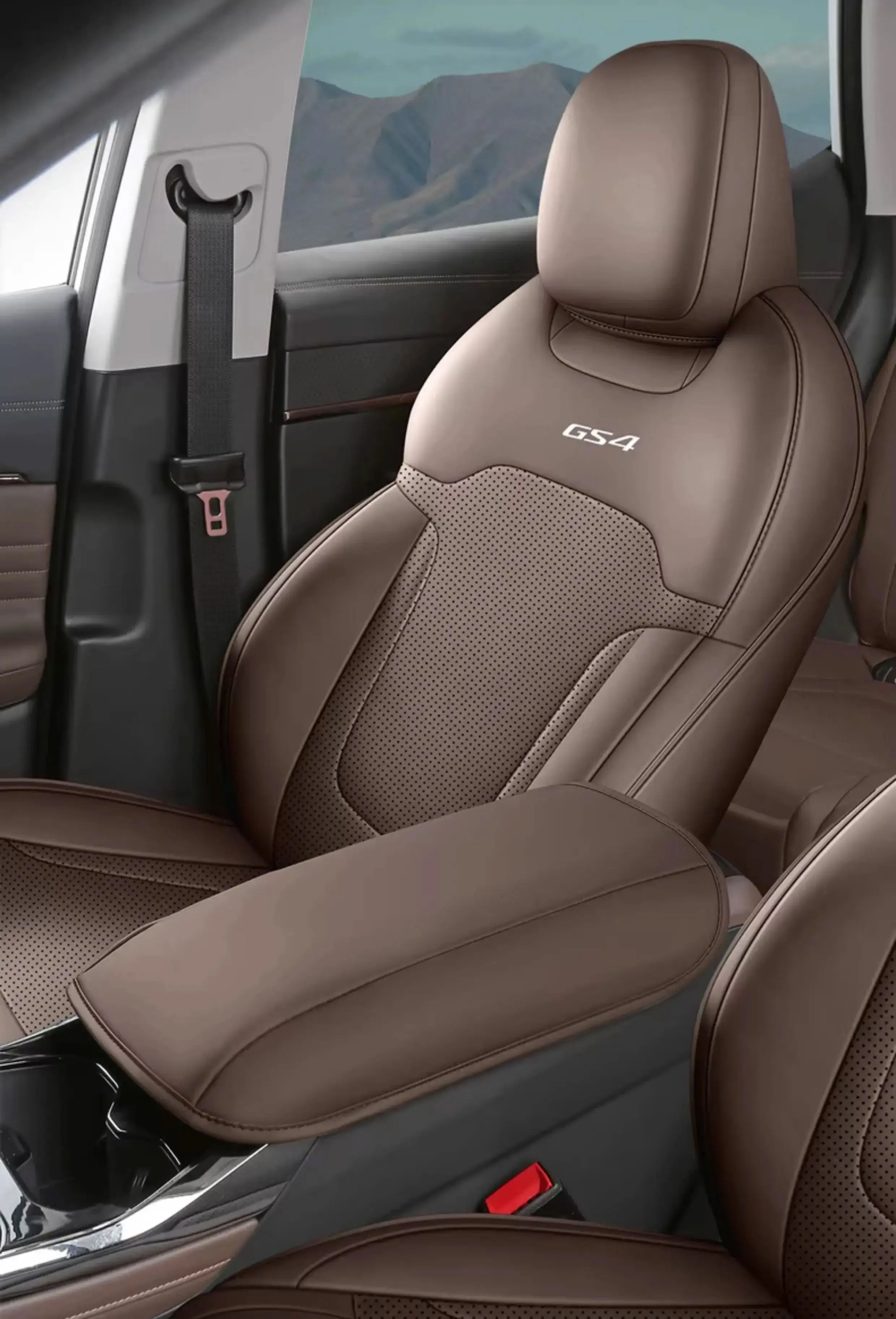 Left-Drive Car Seat Cover For GAC Trumpchi GS4 MAX 2024-2026 All Season Seat Cushion Custom Fit Full Surround Protective Covers