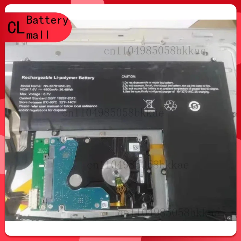 جديد NV-3270145C-2S QT-40159237P ل DICLE Cilckbook D15 D15E D17 بطارية الكمبيوتر المحمول ل Morsiner A15S EXO الذكية XL2 F1345 دفتر