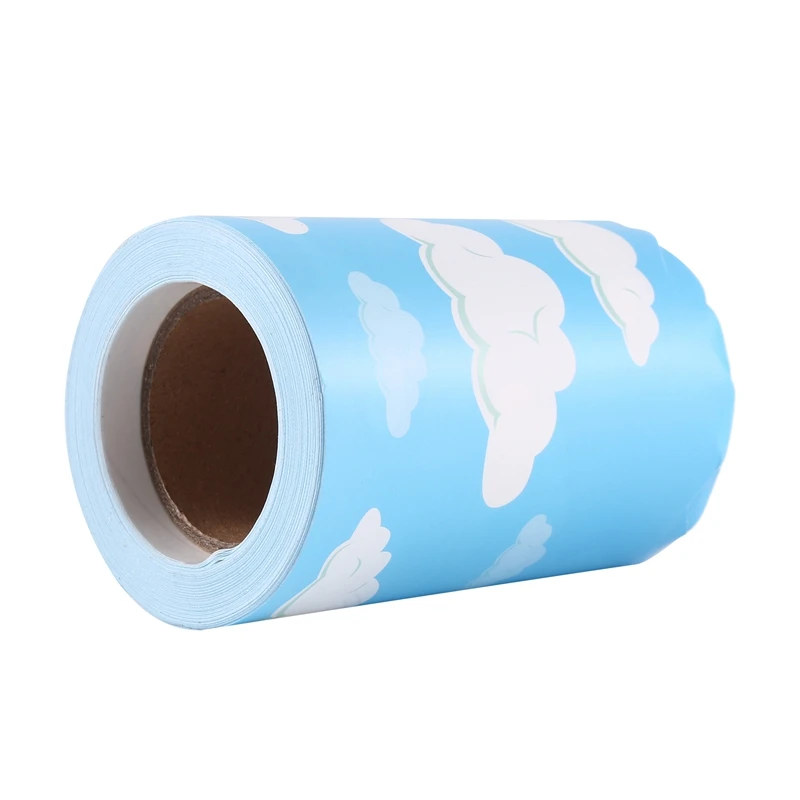 Pegatinas de borde de tablón de anuncios festoneado, pegatinas de borde de tablón de anuncios, embellecedor de tablero para decoración de aula, 32,8 pies