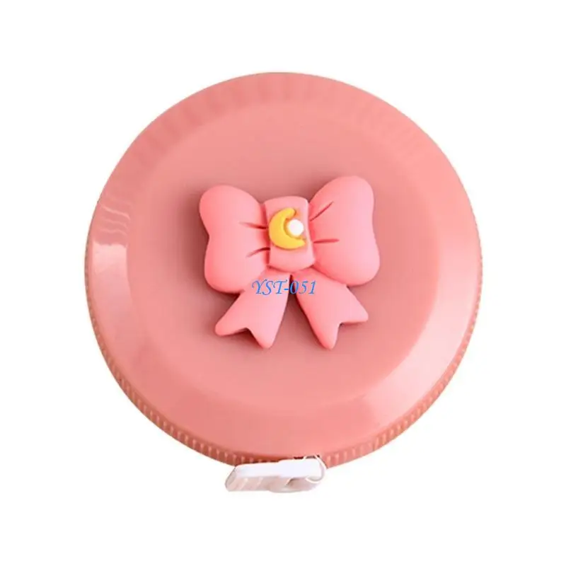 

E15A Cartoon Measure Tape Body Measuring Tape Plastic Retractable Cartoon Animal Sewing Tailor Fabric Cloth Measurements Tool