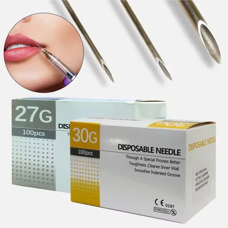 

Premium Precision Tools: 30G/34G Gauges Lengths – Ultra-Fine Mini Painless Toothed Needle for Eyelid Demonstration