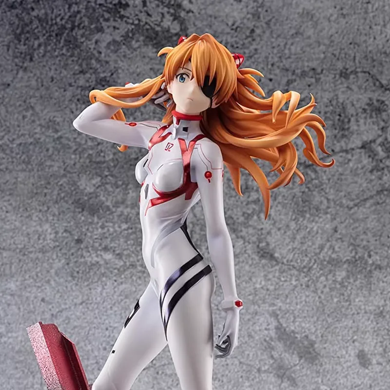 25cm Asuka Langley Soryu Figure NEON GENESIS EVANGELION EVA Anime Peripheral PVC Action Figure Kawaii Collection Doll Gifts Toys