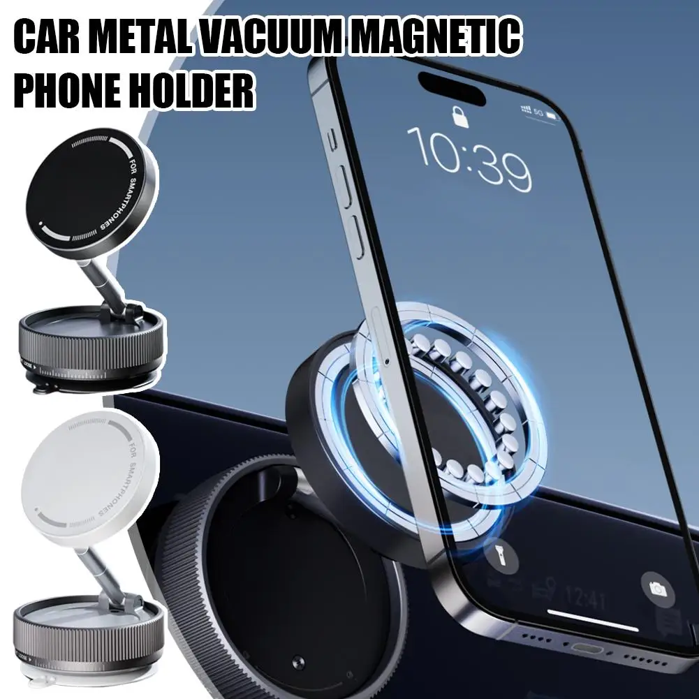 

Upgrade Vacuum Magnetic Phone Holder Collapsible Suction Cup Phone Mount Handsfree Cellphone Holder Smart Phones Stand 2025