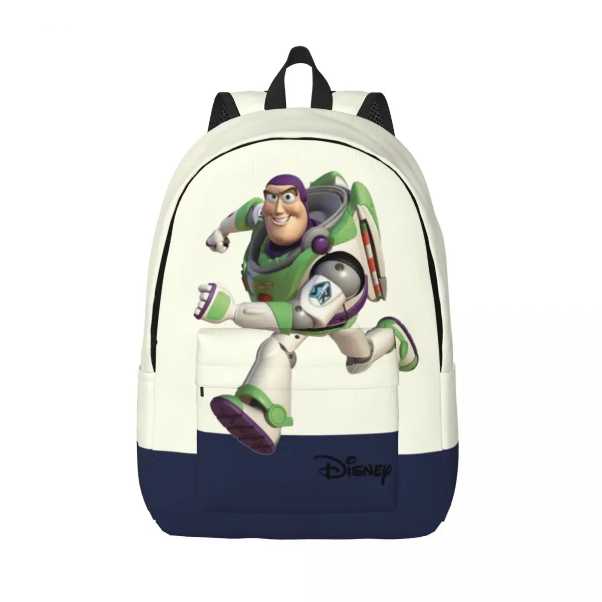 Gift Disney Wordmark Sturdy Shoulder Bookbag Disney Toy Story Buzz Lightyear Vintage For Men Women Knapsack Camping