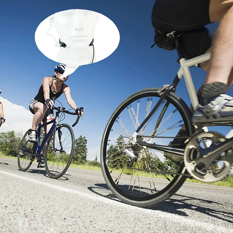 【НОВИНКА】10X горловой микрофон PTT ларингофон воздушная трубка гарнитура наушник для UV-5R UV B5 GT-3TP UV-5X