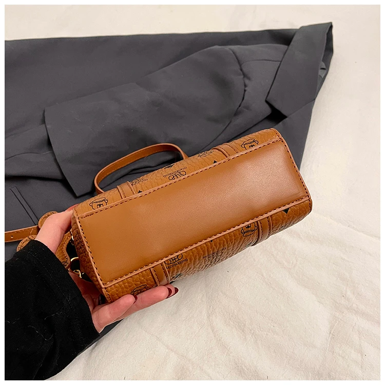 Famous Designer Luxury Brand Handbags, Women's Leather Tote Bag Crossbody Style, Elegant Shoulder Bag for Ladies